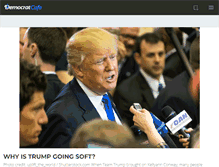 Tablet Screenshot of democratcafe.com